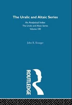 The Uralic and Altaic Series