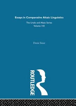 Essays in Comparative Altaic Linguistics