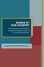 Words of our country: stories, place names and vocabulary in 