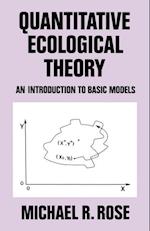 Quantitative Ecological Theory