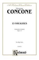 Fifteen Vocalises, Op. 12 (Finishing Studies)