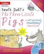 Roald Dahl's The Three Little Pigs (Book + CD/CD-ROM)