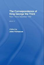 The Correspondence of King George the Third Vl6