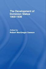 Development of Dominion Status 1900-1936