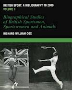 British Sport - a Bibliography to 2000