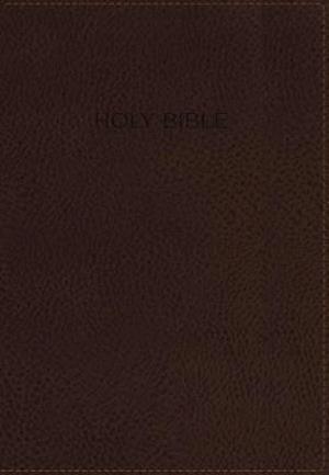 NKJV, Foundation Study Bible, Leathersoft, Brown, Thumb Indexed, Red Letter