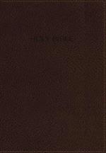 KJV, Foundation Study Bible, Leathersoft, Brown, Red Letter Edition