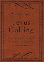 Jesus Calling, Small Brown Leathersoft, with Scripture references
