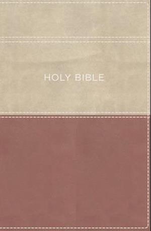 KJV, Apply the Word Study Bible, Large Print, Leathersoft, Pink/Cream, Red Letter Edition