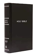 NKJV, Pew Bible, Large Print, Hardcover, Black, Red Letter, Comfort Print