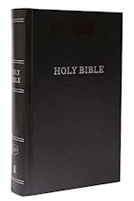 KJV, Pew Bible, Large Print, Hardcover, Black, Red Letter Edition, Comfort Print