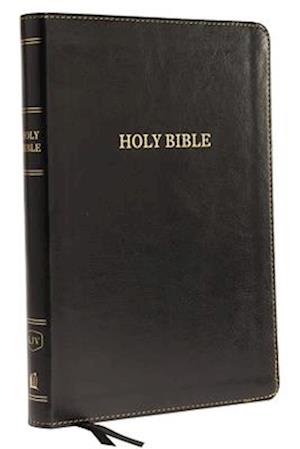 KJV, Thinline Bible, Large Print, Imitation Leather, Black, Red Letter Edition