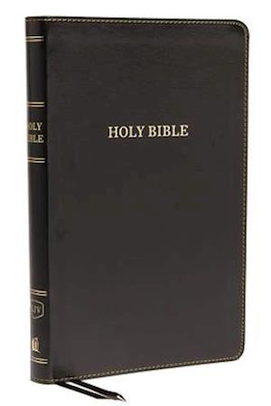KJV, Thinline Bible, Standard Print, Imitation Leather, Black, Red Letter Edition