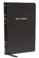 KJV, Thinline Bible, Standard Print, Imitation Leather, Black, Red Letter Edition