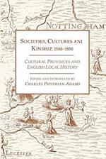 Societies, Cultures and Kinship, 1580-1850