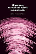 Governance as Social and Political Communication