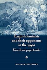 English Feminists and Their Opponents in the 1790s