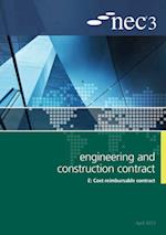 NEC3 Engineering and Construction Contract Option E: Cost reimbursable contract