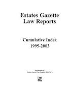 EGLR Cumulative Index 1995 - 2003