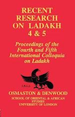 Recent Research on Ladakh 4 & 5