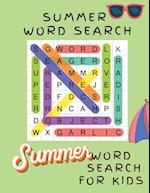 Summer Word Search for Kids