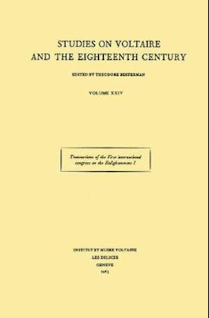 Transactions of the First International Congress on the Enlightenment