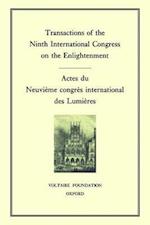 Transactions of the Ninth international congress on the Enlightenment