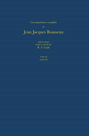 Correspondance complète de Rousseau (Complete Correspondence of Rousseau) 3