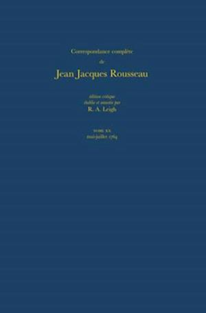 Correspondance complète de Rousseau (Complete Correspondence of Rousseau) 20