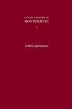 Aiuvres Complaete De Montesquieu: v. 1