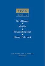 Social History; Morellet; Social Anthropology; History of the Book