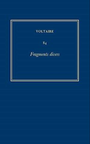 Œuvres complètes de Voltaire (Complete Works of Voltaire) 84