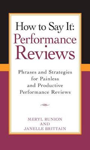 How to Say It Performance Reviews