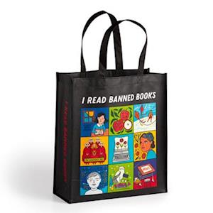 I Read Banned Books Reusable Shopping Bag