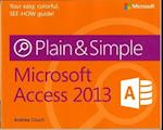 Microsoft Access 2013 Plain & Simple