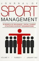 Journal of Sport Management, Volume 11, Number 1