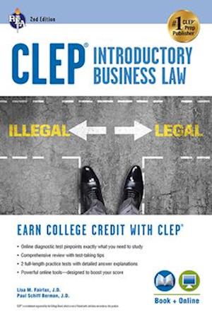Clep(r) Introductory Business Law Book + Online, 2nd Ed.