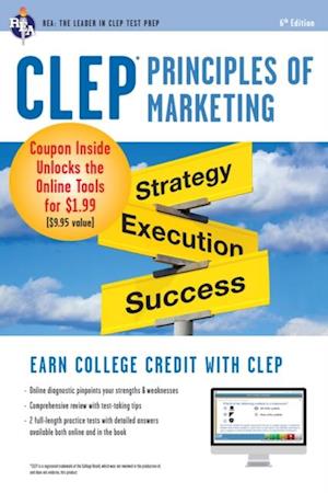 CLEP(R) Principles of Marketing Book + Online