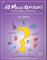 60 Music Quizzes for Theory and Reading