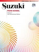 Suzuki Piano School 2 + CD New International Ed.