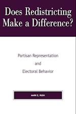 Does Redistricting Make a Difference?