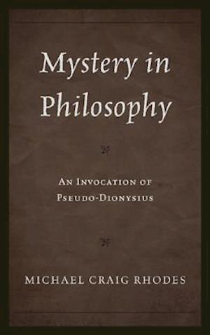 Mystery in Philosophy