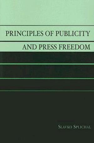 Principles of Publicity and Press Freedom