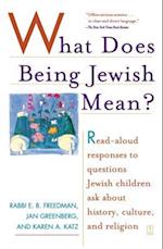 What Does Being Jewish Mean?