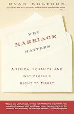 Why Marriage Matters