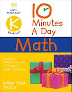 10 Minutes a Day Math Kindergarten