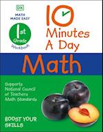 10 Minutes a Day Math, 1st Grade