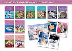 Phonic Books Dandelion World Stages 16-20 ('Tch' and 'Ve', Two-Syllable Words, Suffixes -Ed and -Ing and Spelling )