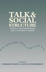 Talk and Social Structure