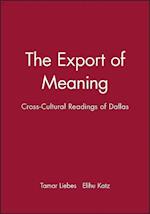 The Export of Meaning